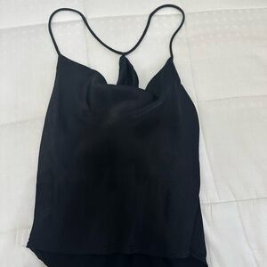 Black Strappy Camisole Top